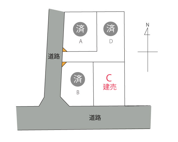 分譲区画図