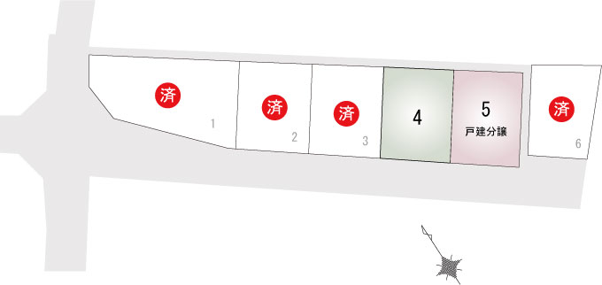 分譲区画図