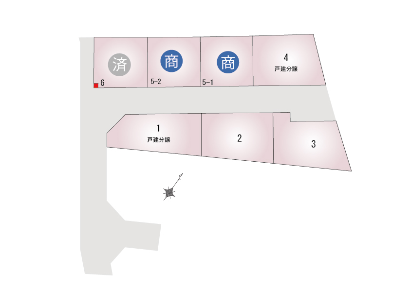 分譲区画図