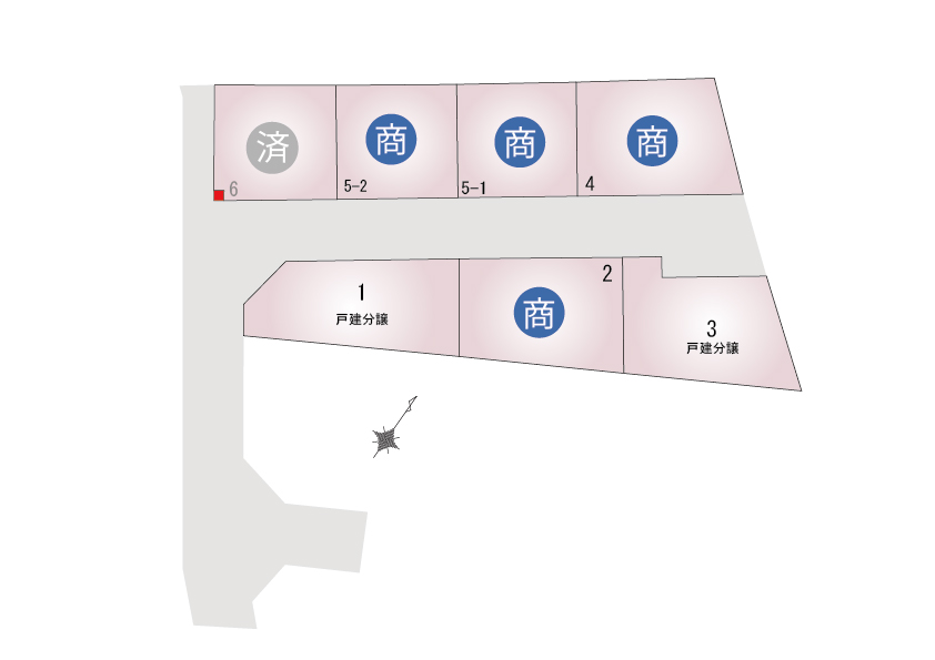 分譲区画図