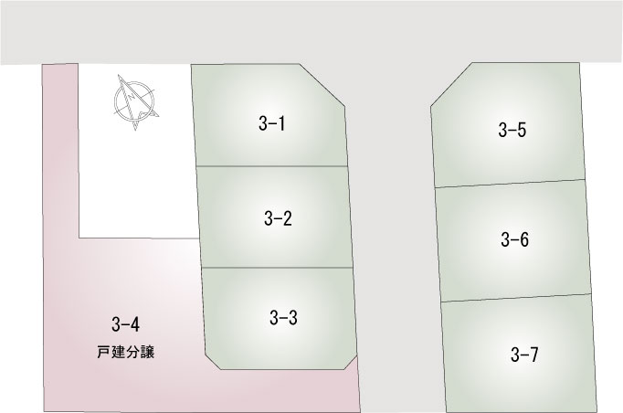 分譲区画図