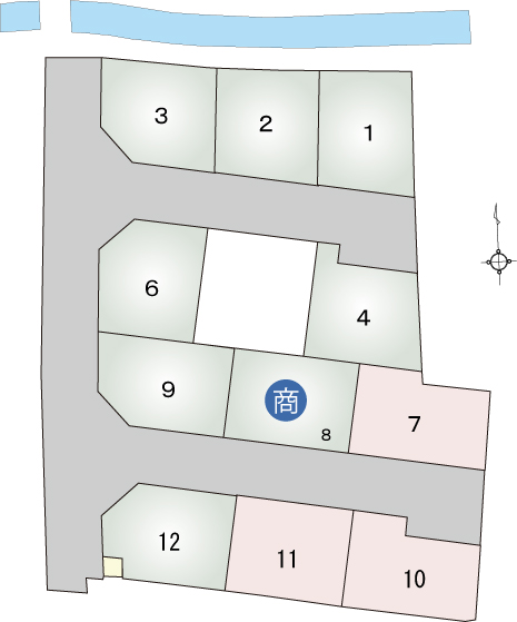 分譲区画図